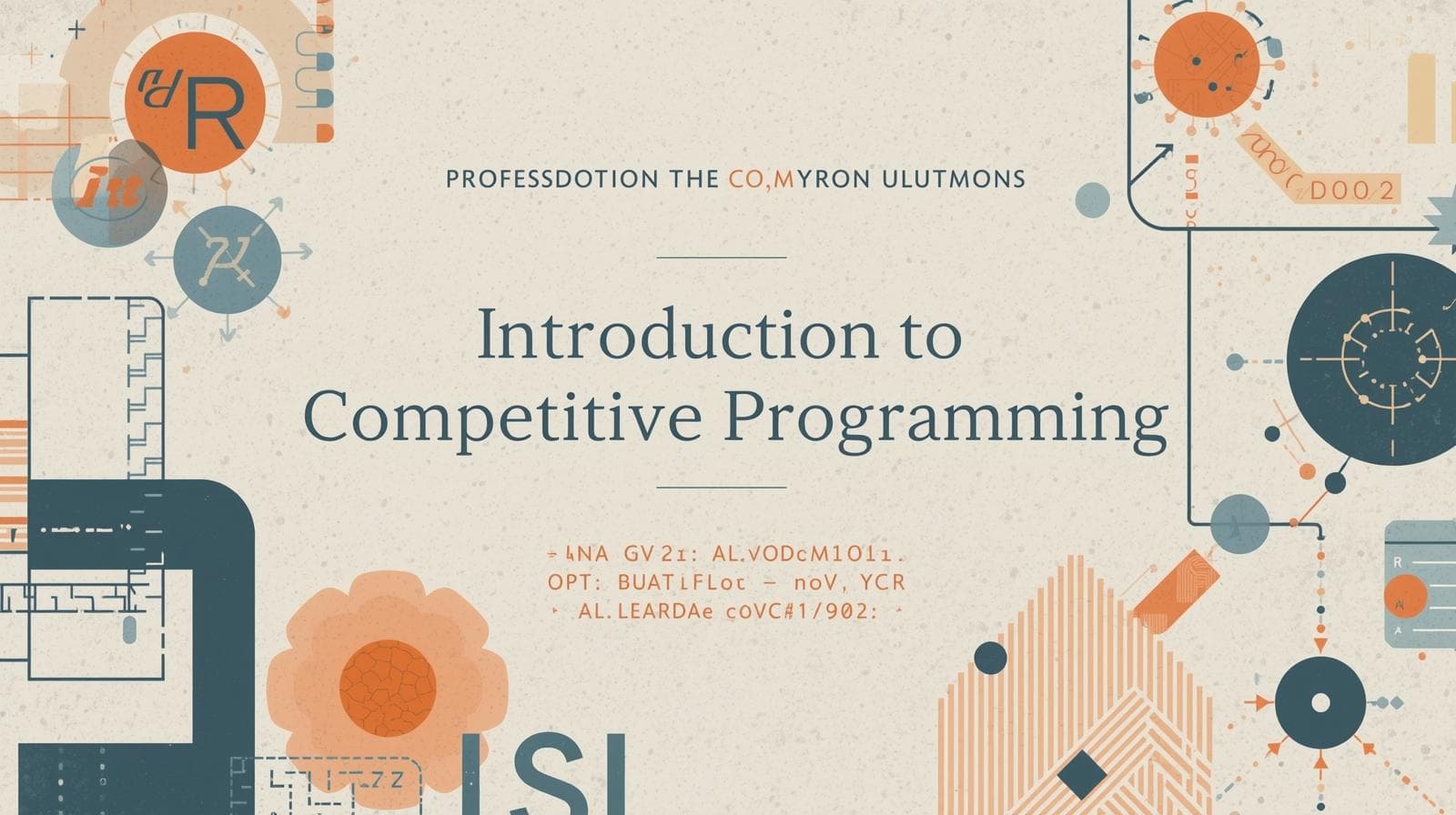 Introduction to Competitive Programming